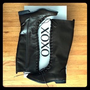 NWT XOXO Knee-High “Baker” Boots